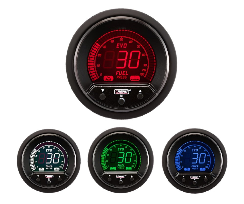 ProSport 2-1/16" Premium Evo Electrical Fuel Pressure Gauge