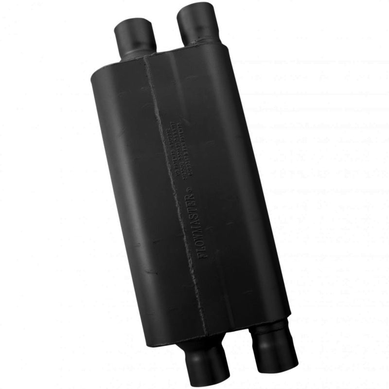 Flowmaster 80 Series Dual 2.5-Inch Inlets / Dual 2.5-Inch Outlets Muffler - 42582