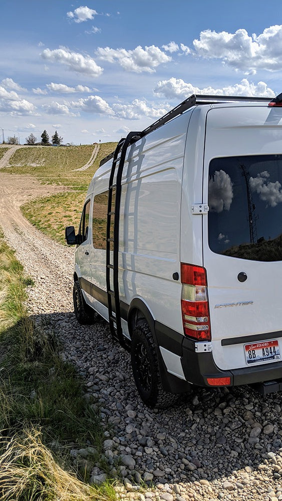 Sprinter Van 144 Roof Rack Standard Factory Installed Track System Kit 14-22 Sprinter Van Prinsu