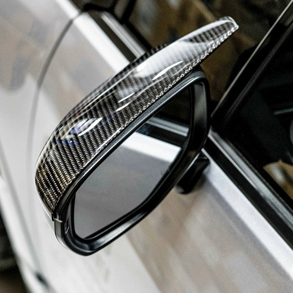 Compressive Tuning Arrowhead Carbon Fiber Mirror Caps - 2022-2026 Subaru WRX
