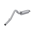 MBRP 00-06 Jeep Wrangler TJ Inline-4 2.5L/Inline-6 2.5in Aluminized Steel Cat Back Single Side Exit