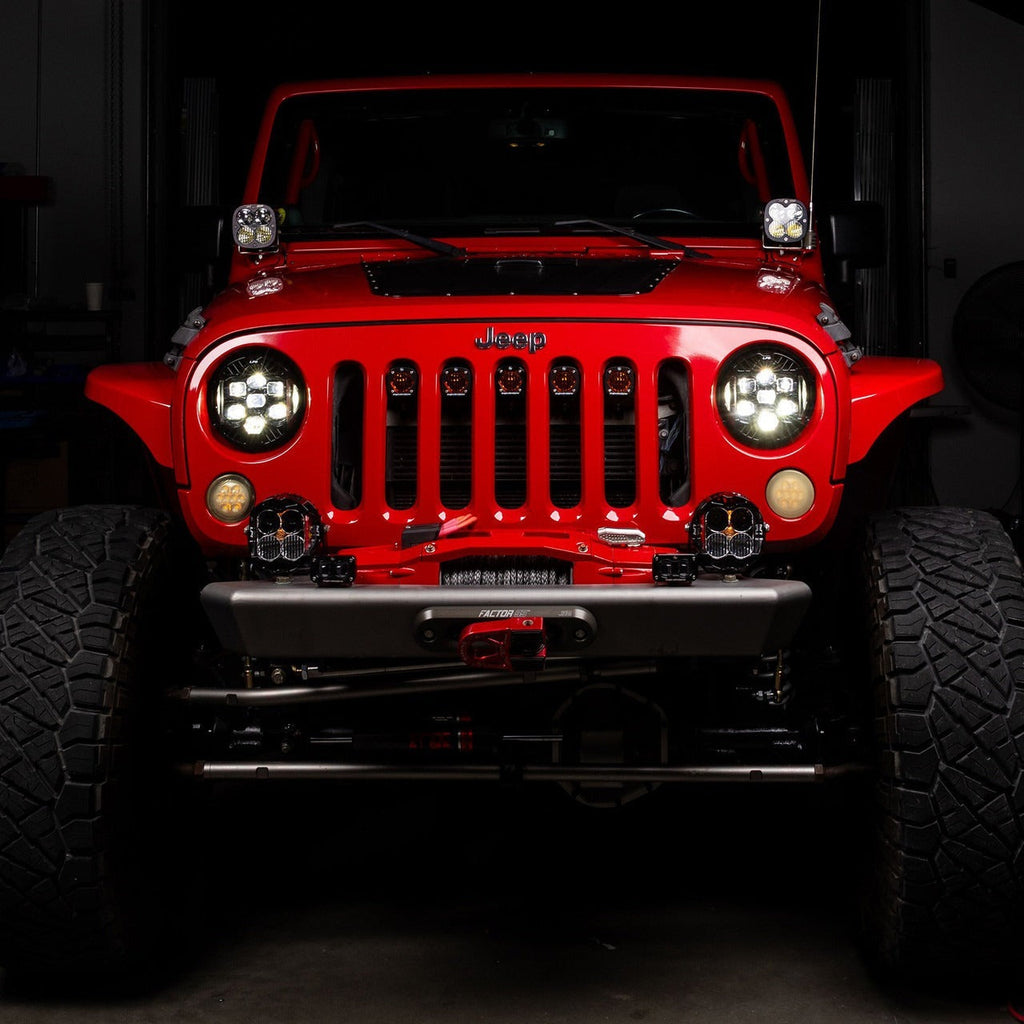 Baja Designs DOT LP6 LED Headlight Kit - Jeep 2007-2018 Wrangler JK
