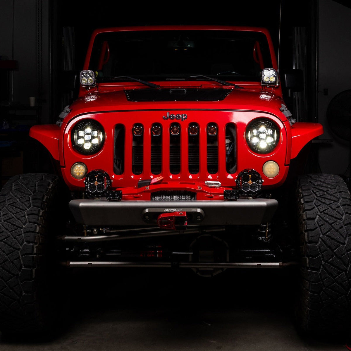 Baja Designs DOT LP6 LED Headlight Kit - Jeep 2007-2018 Wrangler JK