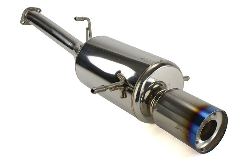 Invidia G200 Cat Back Exhaust - Titanium Tip - 2002-2007 Subaru WRX / STI