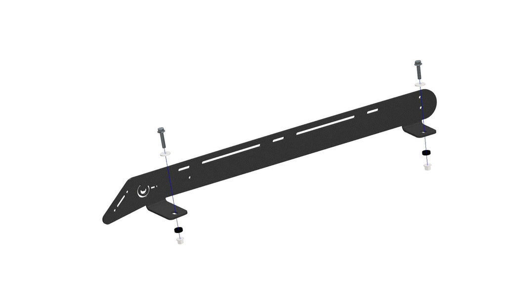 Polaris RZR XP 1000/900 2 Seat Roof Rack Cutout for 30 Inch Light Bar Prinsu