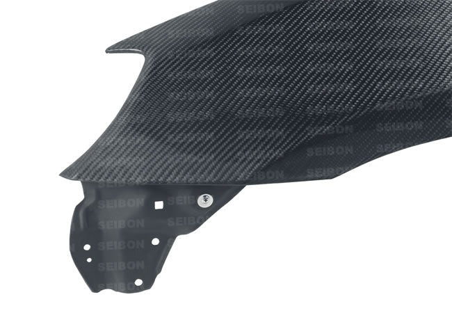Seibon Carbon Fiber 10mm Wider Fenders - 2013-2014 Scion FR-S / Subaru BRZ