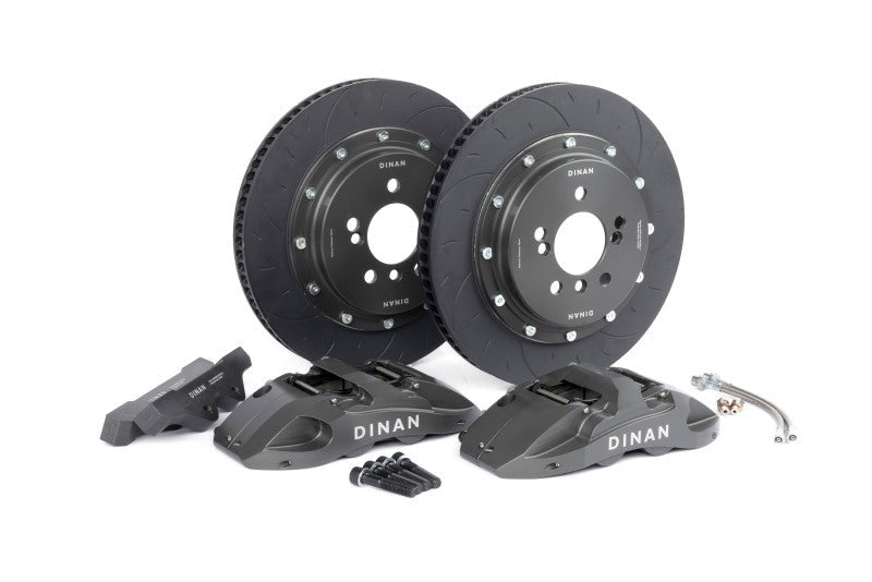 Dinan 15-18 BMW M3 Front Big Brake Kit - 370x32mm 4 Piston - Grey