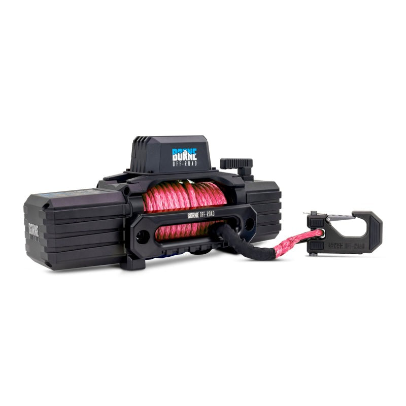 Borne Off-Road 12K Winch - Pink Synthetic Rope