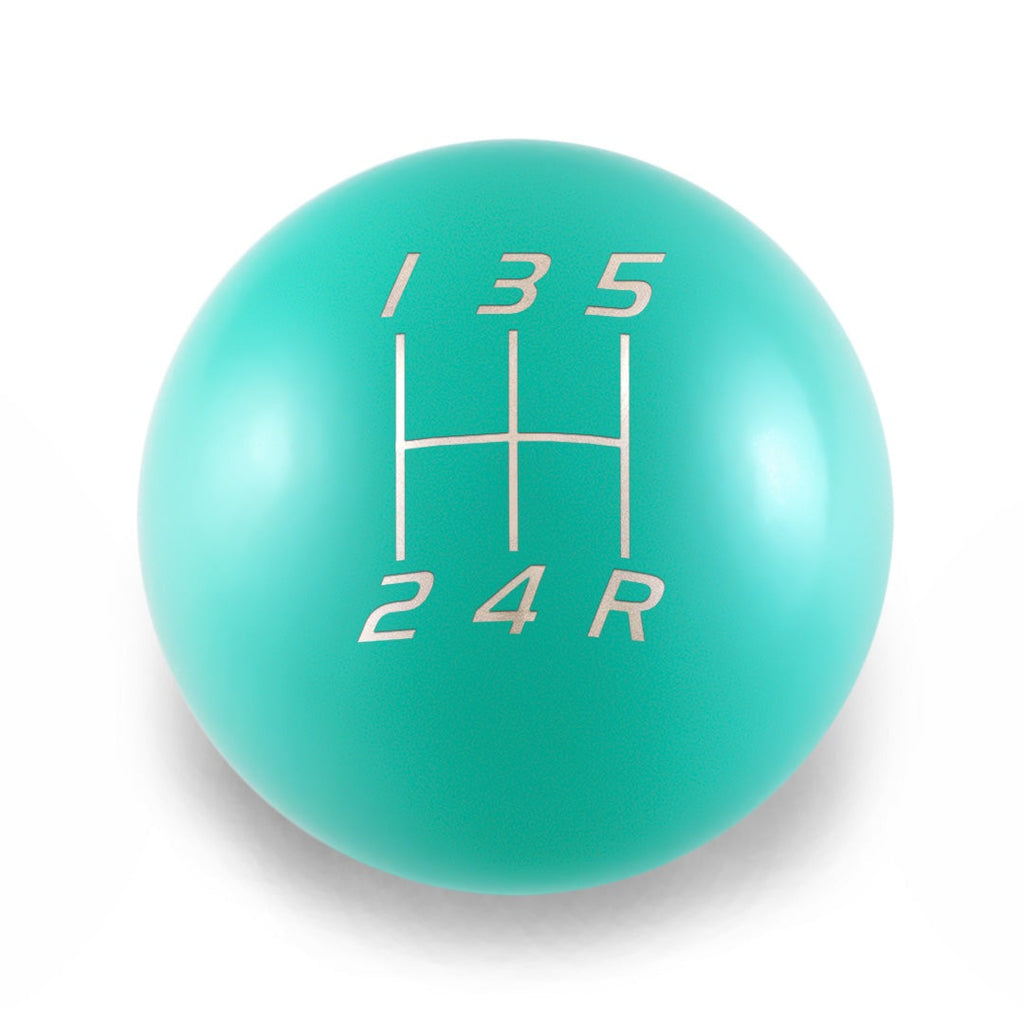 Billetworkz Weighted Shift Knob - 5 Speed Velocity Engraving - Subaru WRX
