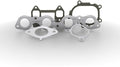 MAHLE Original Catalytic Converter Gasket - 2008-2013 Subaru Forester