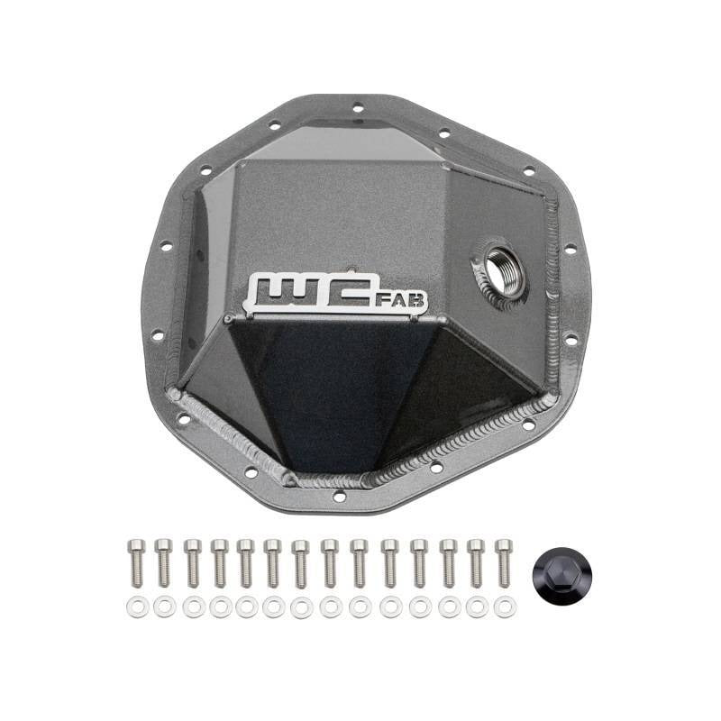Wehrli 20-26 GM Duramax/19-24 Cummins Rear Axle Differential Cover - Sparkle Bomber Orange