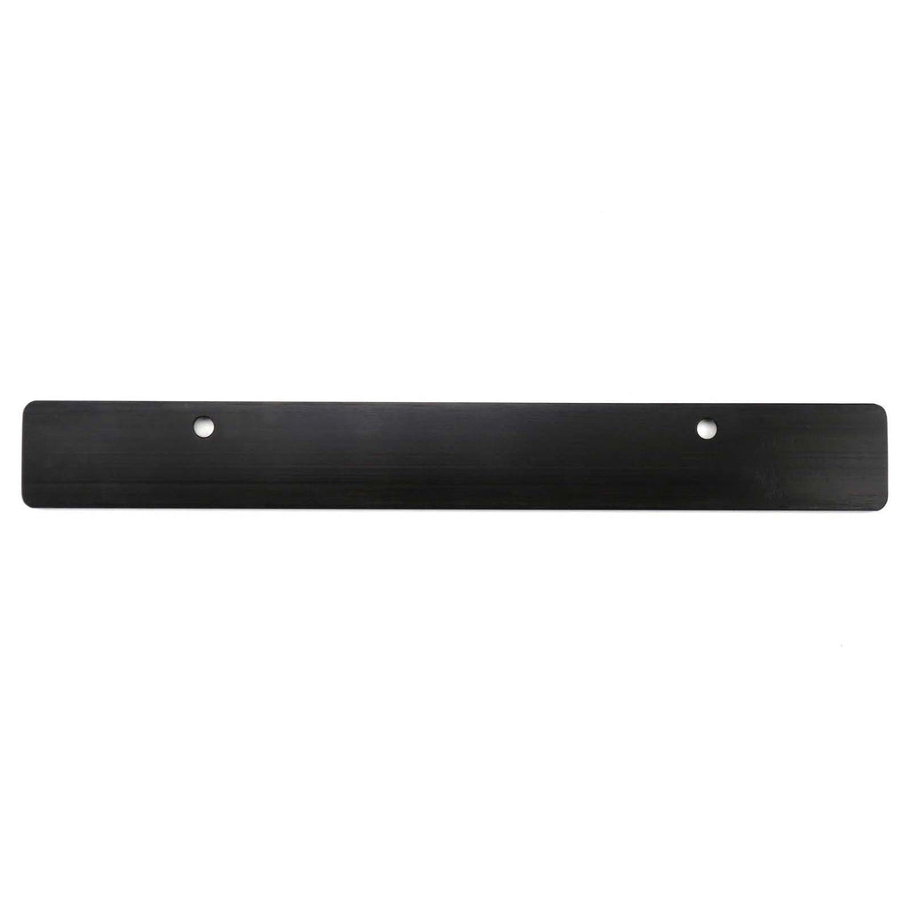 GrimmSpeed License Plate Delete Black/Silver - 2006-2014 Subaru WRX/STI