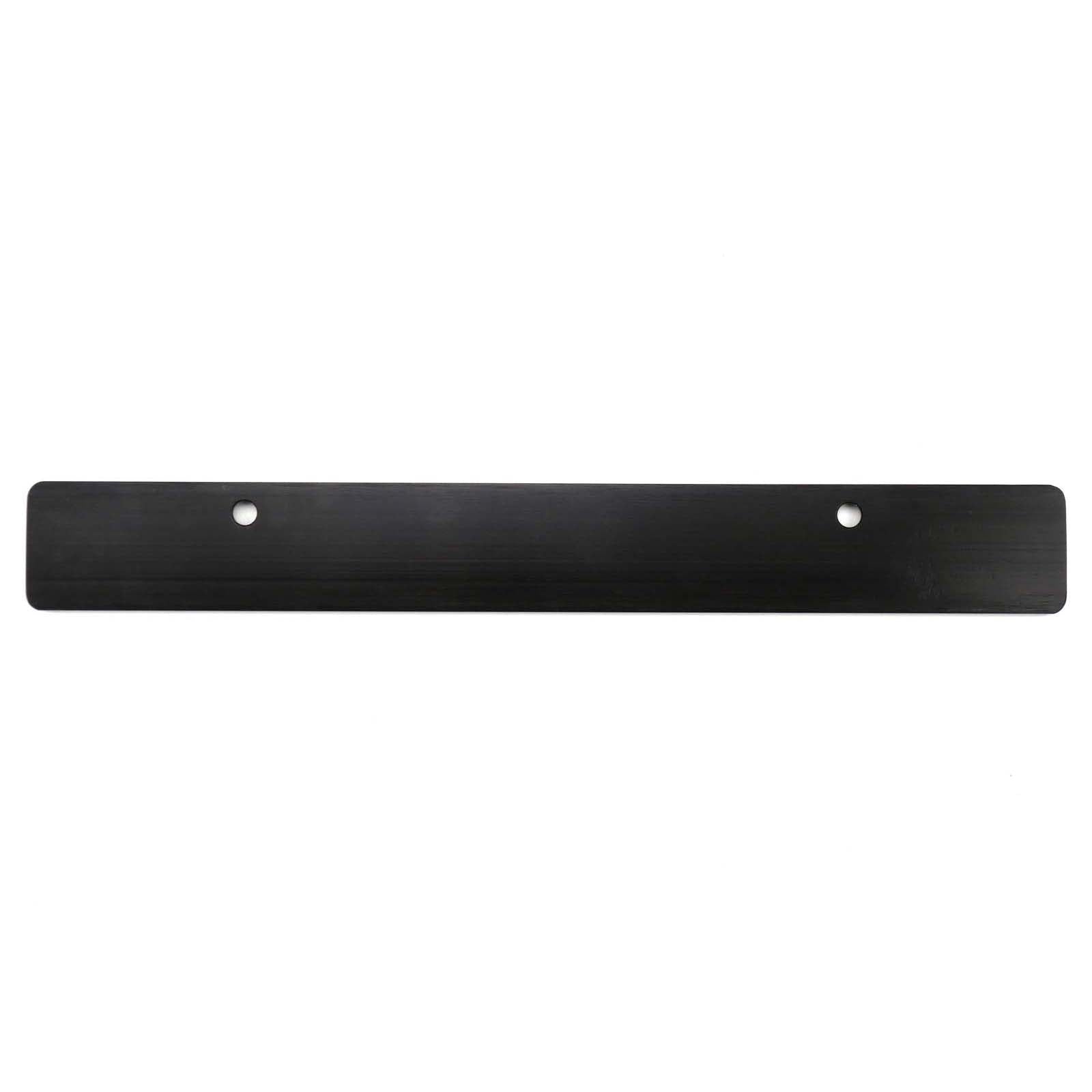 GrimmSpeed License Plate Delete Black/Silver - 2006-2014 Subaru WRX/STI