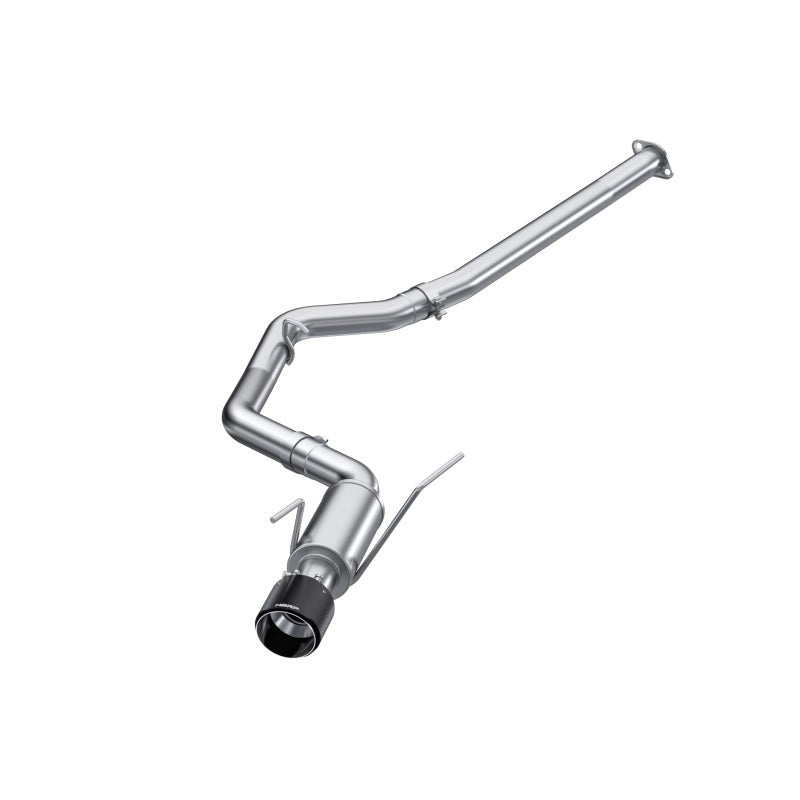 MBRP T304 Stainless Steel 3in Cat-Back Single Rear Exit w/ Carb Fiber Tips - 2015-2021 Subaru WRX 2.0L / STI 2.5L / 2011-2014 Sedan