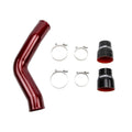 Wehrli 13-18 Cummins 6.7L Passenger (Hot) Side 3.5in Intercooler Pipe - Semi-Gloss Black