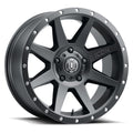 ICON Alloys Rebound 20x9 6x5.5 +16mm 5.625" Backspacing Satin Black Wheel - 1820909056SB