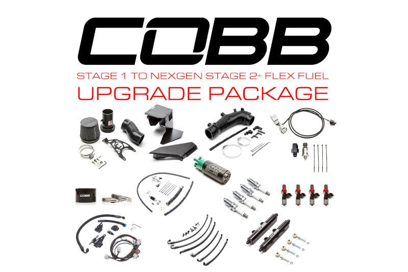 COBB Subaru Stage 1 to NexGen Stage 2 + Flex Fuel Power Package Upgrade - 2015-2018 Subaru STI