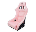 NRG Innovations FRP PRISMA Medium Competition Seat Vegan Alcantara Pink - Universal