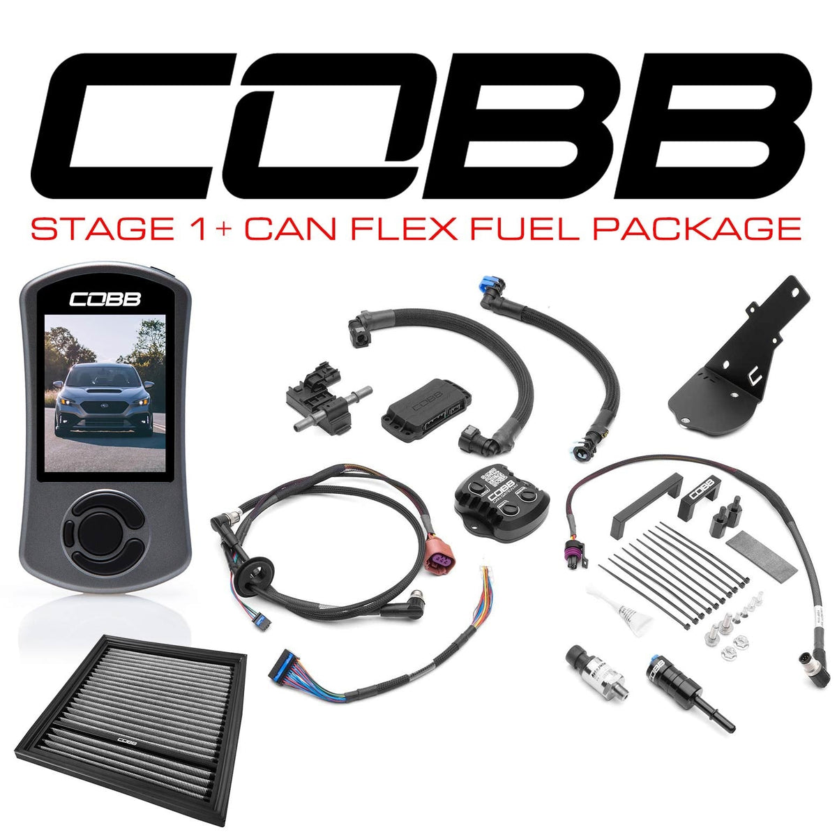 Cobb Stage 1+ CAN Flex Fuel Power Package (MT Only) - 2022-2026 Subaru WRX