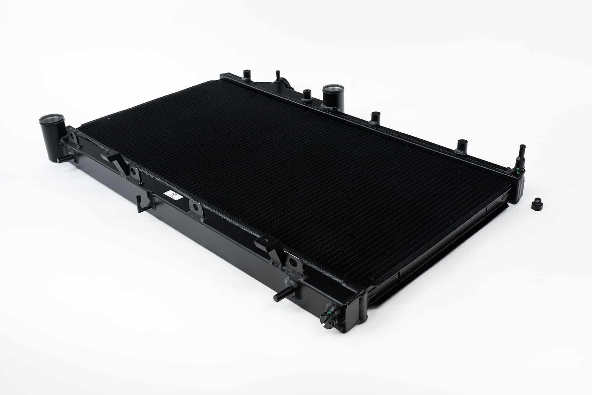 CSF 2-Row Time Attack Professional Race-Spec Radiator Black finish - Subaru Models (inc. 2008-2021 WRX / STI / 2009-2013 Forester)