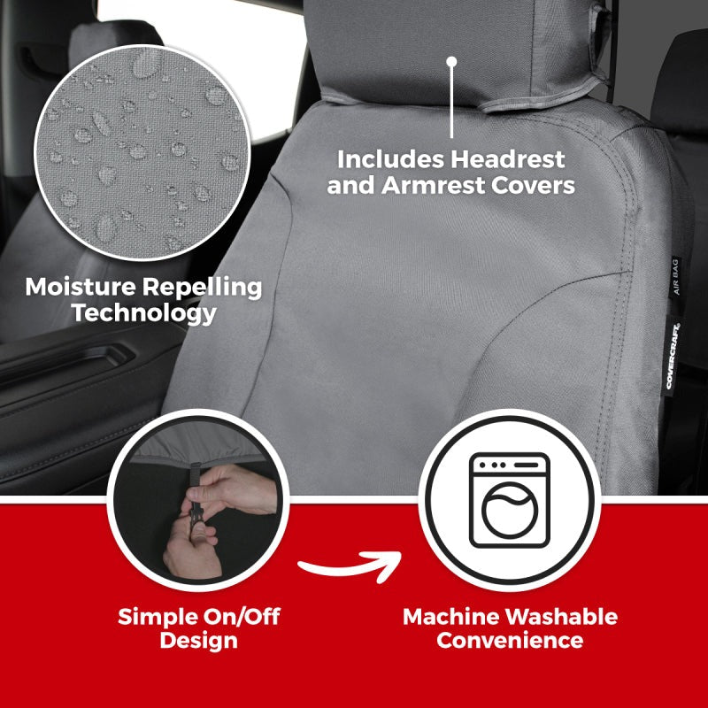 Covercraft 26 Toyota Rav4 Endura Waterproof SeatSaver Custom Front Row Seat Covers