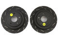 EBC Brakes USR Series Sport Slotted Rear Brake Rotors - 2002-2007 Subaru WRX