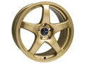 Enkei PF05 17x9 5x114.3 40mm Offset 75mm Bore Gold Wheel - 2005-2007 Subaru STI