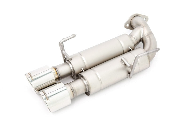 cp-e Austenite Axle Back Exhaust w/ Titan Tips - 2015-2021 Subaru WRX / STI