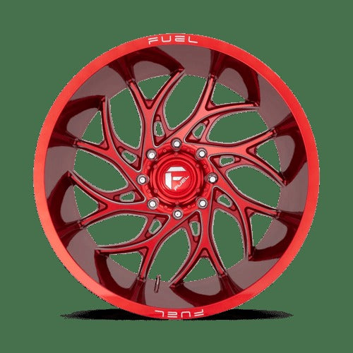D742 22X12 8X6.5 GL-RED-MIL -44MM