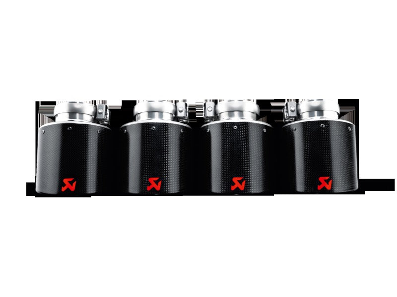 Akrapovic Tail Pipe Set (Carbon 115 mm) for 2006-2013 Chevrolet Corvette ZO6/ZR1 (C6) - TP-CT/1