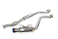 Invidia N1 Single Exit Cat Back Exhaust - Titanium Tip - 2008-2014 Subaru WRX Hatchback