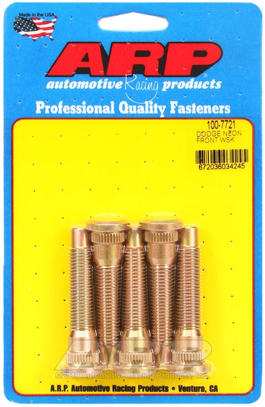 ARP Dodge Neon Front Wheel Stud Kit