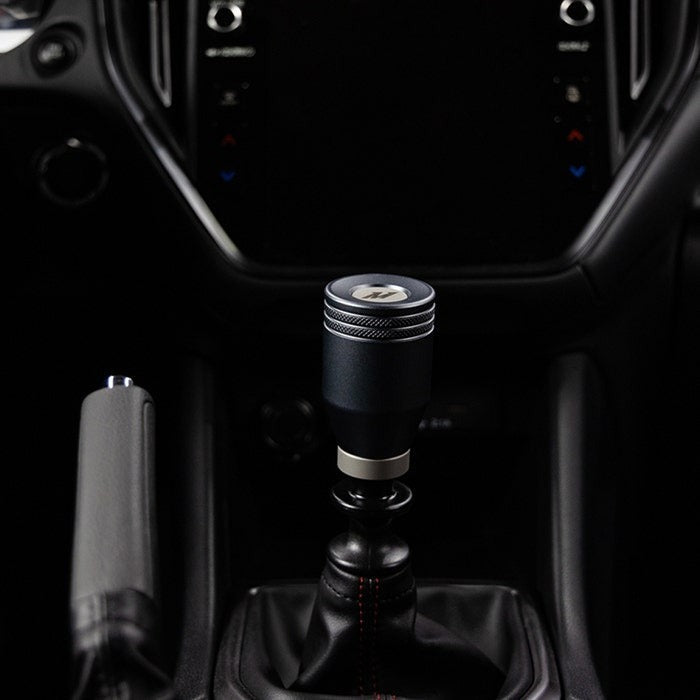 Mishimoto Weighted Shift Knob - Gunmetal/Black Core - 2022-2024 Subaru WRX