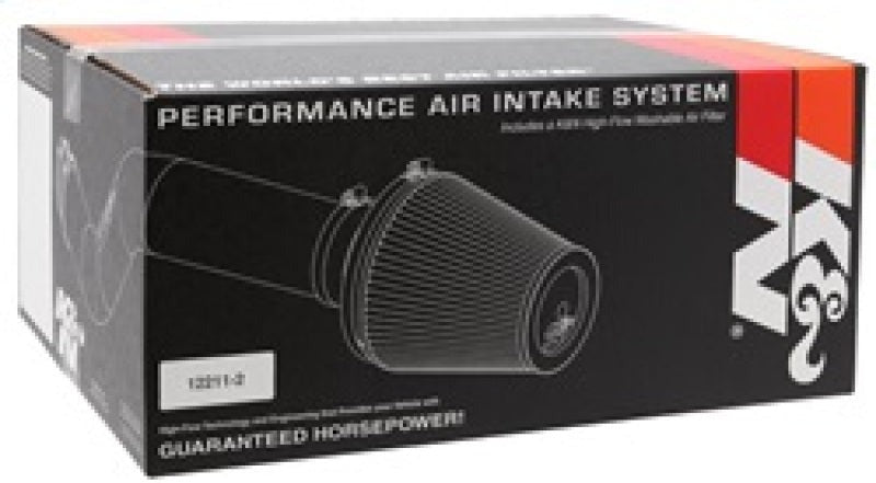 K&N Red Typhoon Short Ram Intake - 2008-2014 Subaru WRX / 2008-2014 STI
