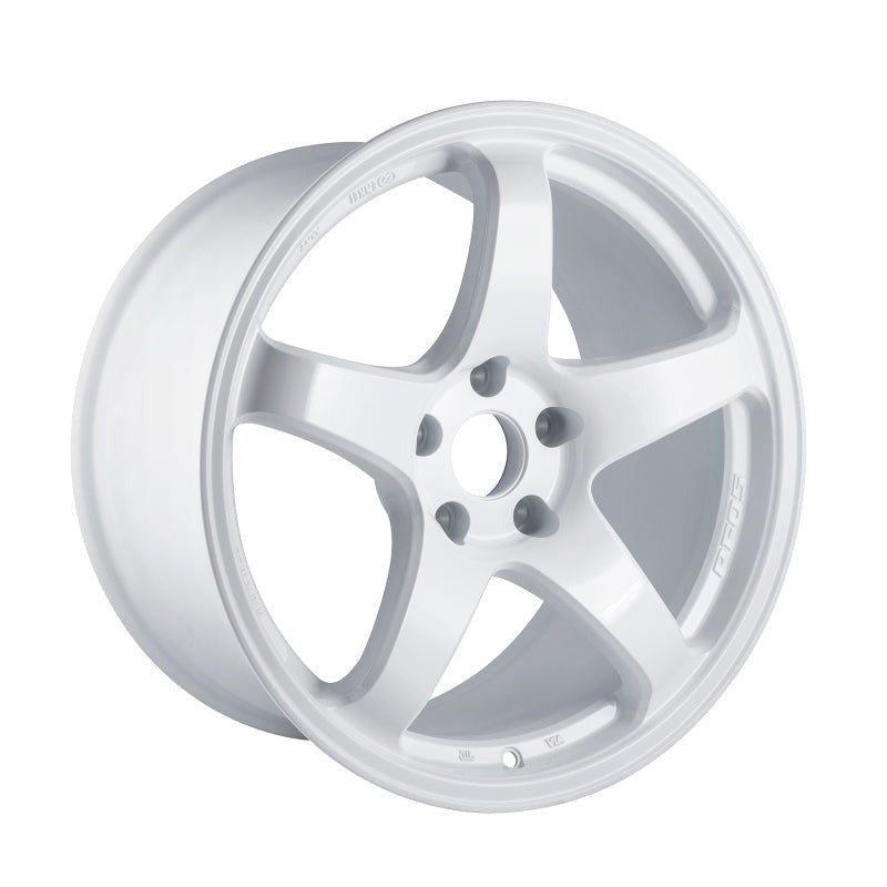 Enkei PF05 17x9 5x100 40mm Offset 75mm Bore White Pearl Wheel - 2002-2007 WRX & 2004 STI