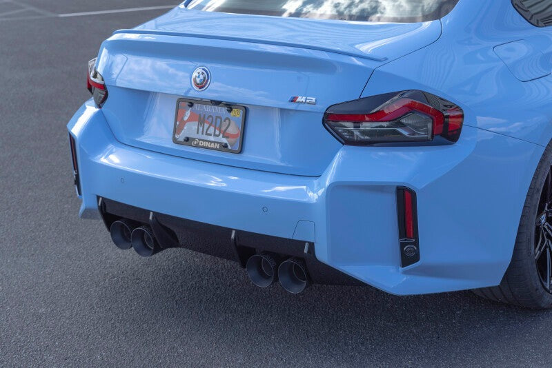 Dinan 23-26 BMW M2 (G87) Valved Axleback Exhaust System - Polished Tips