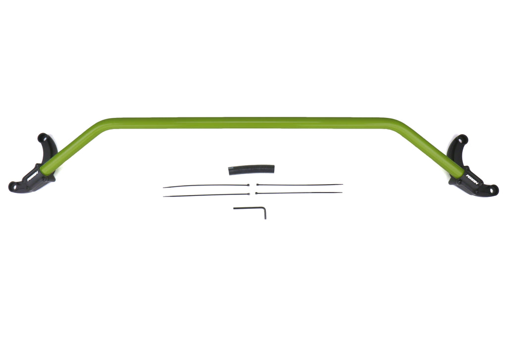 PERRIN Front Strut Tower Brace Neon Yellow - Subaru Models (inc. 2008-2021 WRX / STI)