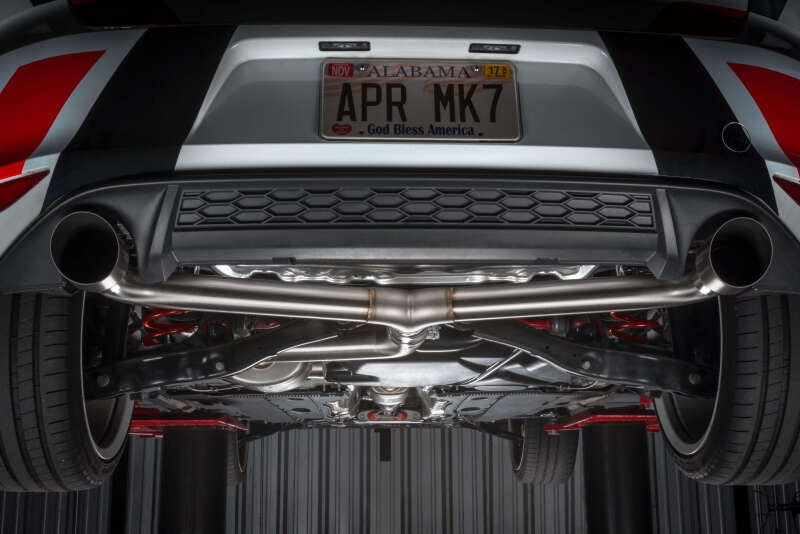 APR 20-21 Volkswagen GTI TCR (MK7.5) Catback Exhaust System w/Front Muffler