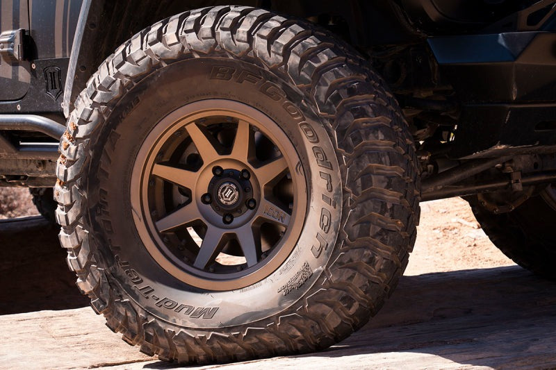 ICON Alloys Rebound Pro 17x8.5 5x5.5 0mm 4.75" Backspacing Bronze Wheel - 21817858547LBBR