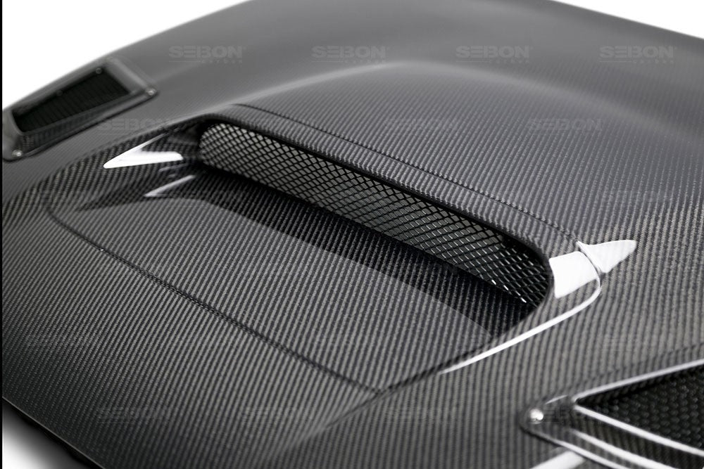 Seibon Carbon Fiber CS Style Hood - 2015-2021 Subaru WRX / STI