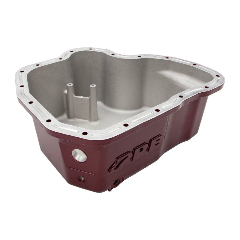 Wehrli 11-16 GM Duramax WCFab X PPE High Capacity Aluminum Oil Pan - Semi-Gloss Black