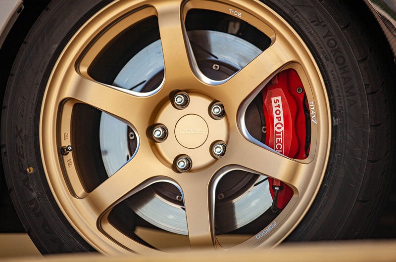 COBB Tuning Titan7 T-D6 COBB Edition Cyber Gold 18x9.5 +40 5x114.3 (Single Wheel) - 2015-2023 Subaru WRX / 2015-2021 STI / 2019-2023 Forester