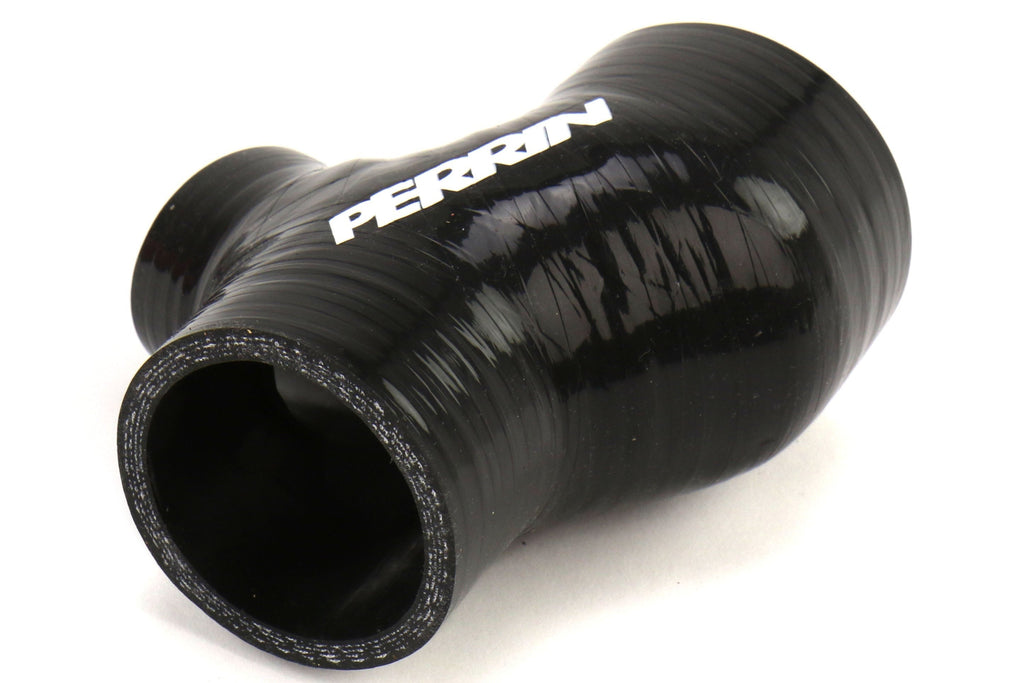 PERRIN High Flow Aluminum Charge Pipe (Black) - 2015-2021 Subaru WRX