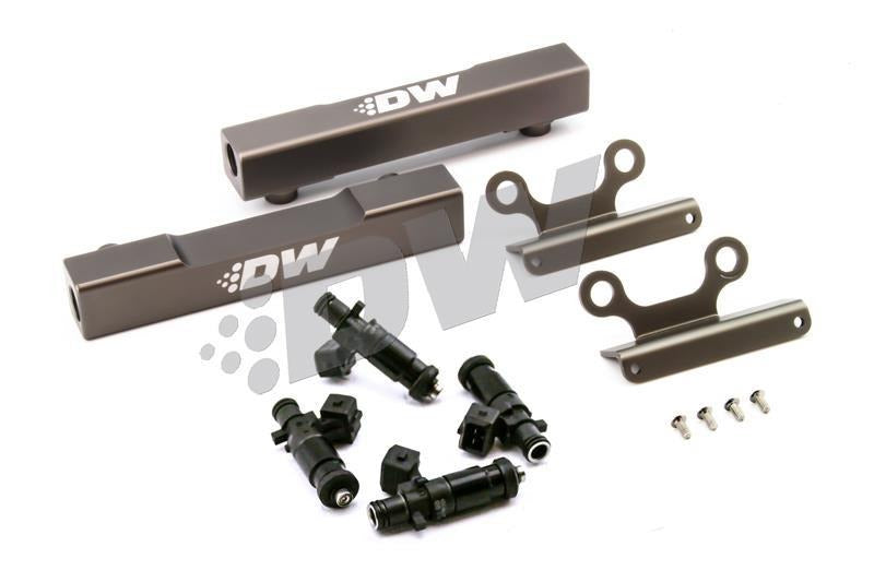 DeatschWerks Top Feed Fuel Rail Upgrade Kit w/2200cc Injectors - 2002-2014 Subaru WRX / 2004-2021 Subaru STI / 2005-2009 Legacy GT