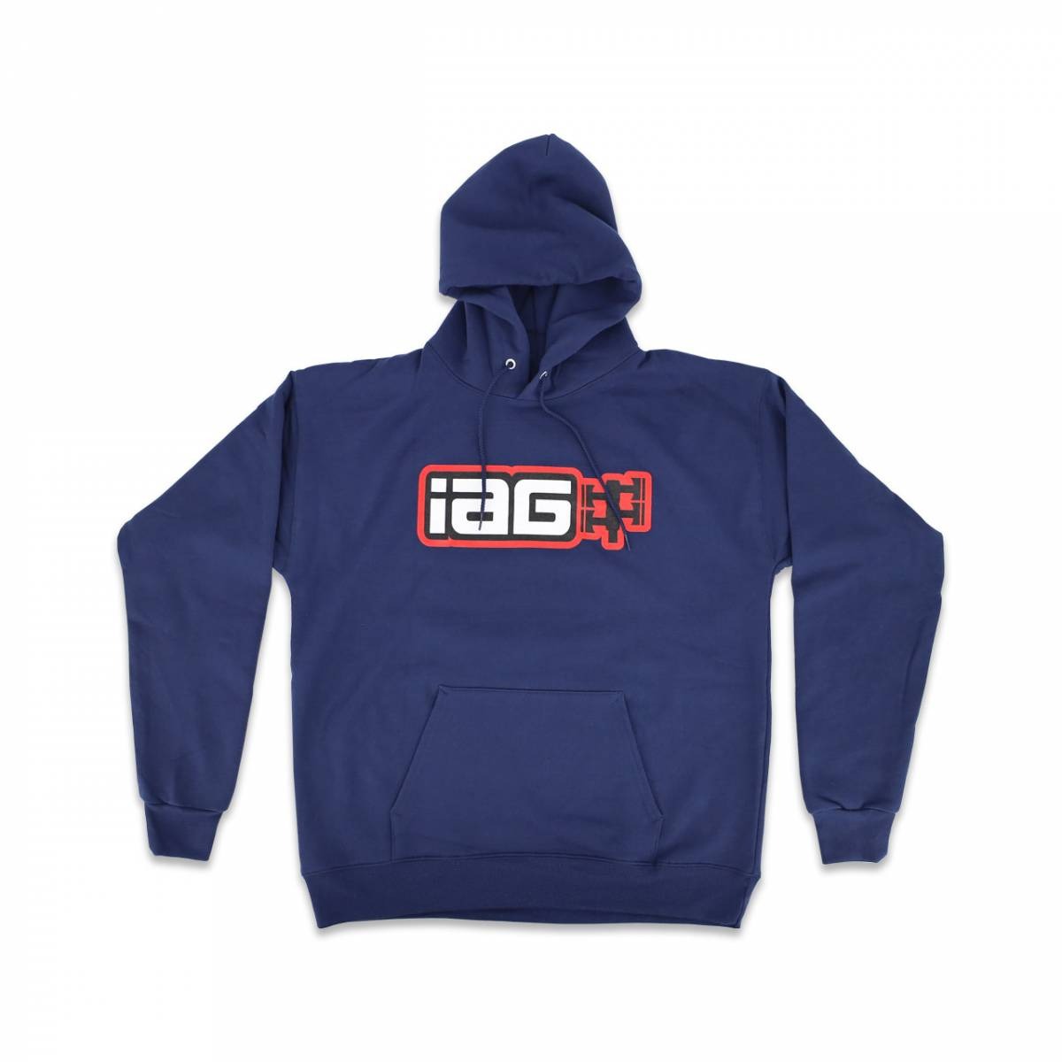 IAG Boxer Logo Hoodie (Navy) - Size 2XL