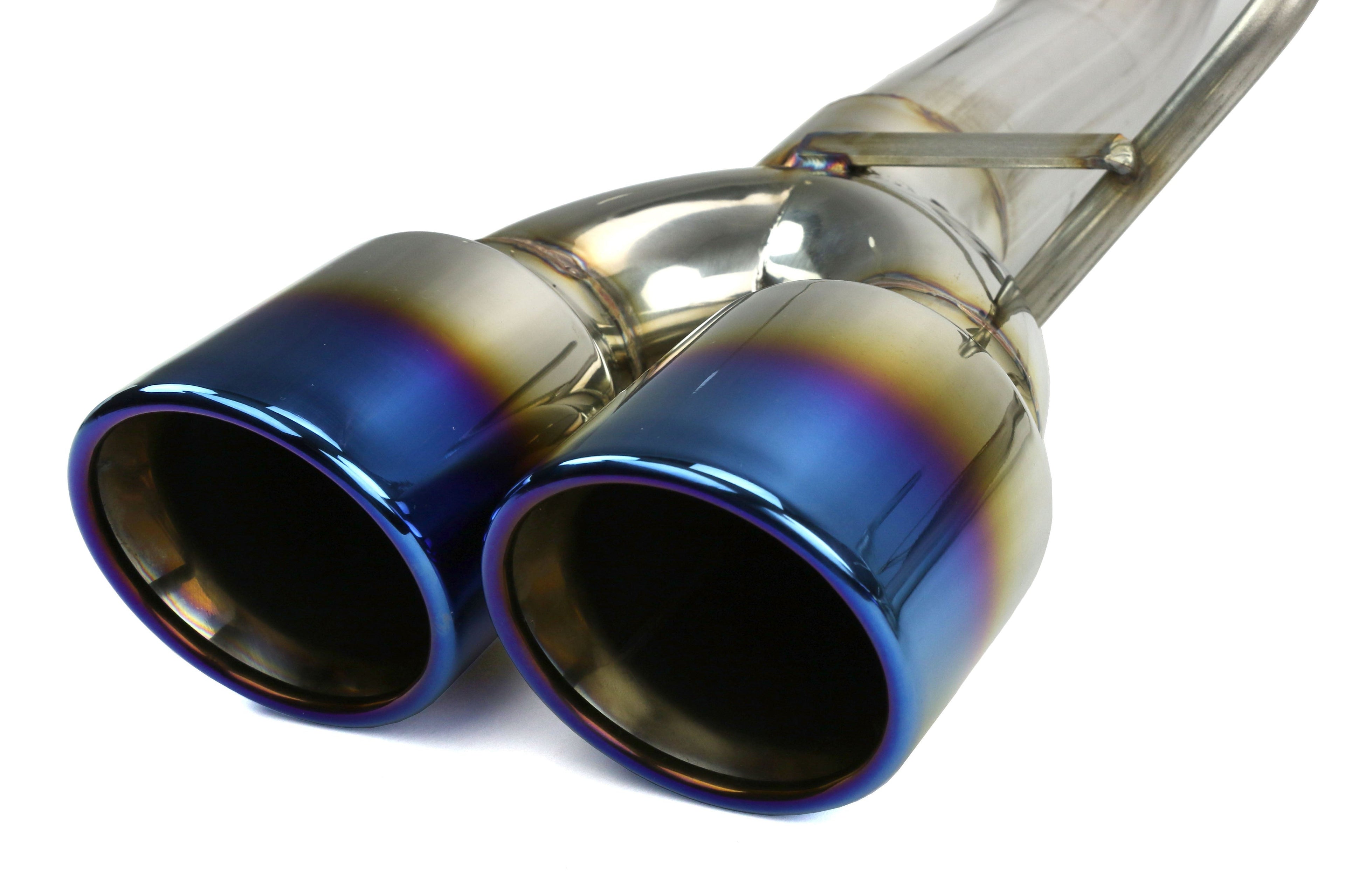 ETS Extreme Axle Back Exhaust System Titanium Tip No Mufflers - Subaru Models (inc. 2015-2021 WRX / 2015-2018 STI)