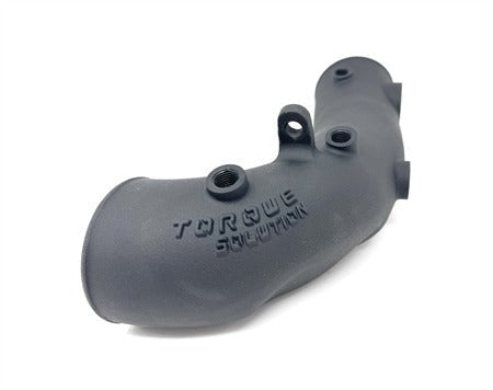 Torque Solution Cast Aluminum HD Hard Turbo Inlet (84mm / 3.3" FP Turbo Inlet) - 2002-2007 Subaru WRX / 2004-2021 STI