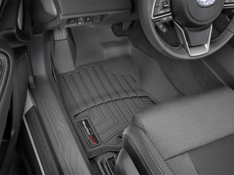 WeatherTech Front FloorLiner - Black - 2020-2024 Subaru Legacy / 2020-2024 Subaru Outback