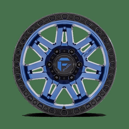 D813 17X9 5X5.0 DRK-BLUE BLK-RG 01MM