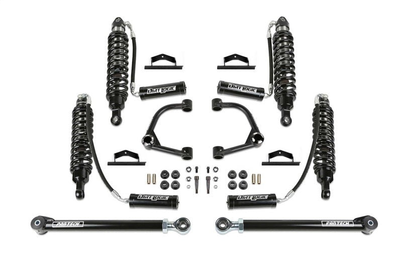 Fabtech 2021 Ford Bronco 3in UCA Kit w/Uniballs & Dlss Resi Shocks